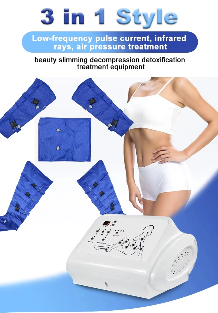 Newest 2026 Professional Pressotherapy NEW Machine Anti-Cellulite Lymphatic Drainage Electric Air Compressor Massager