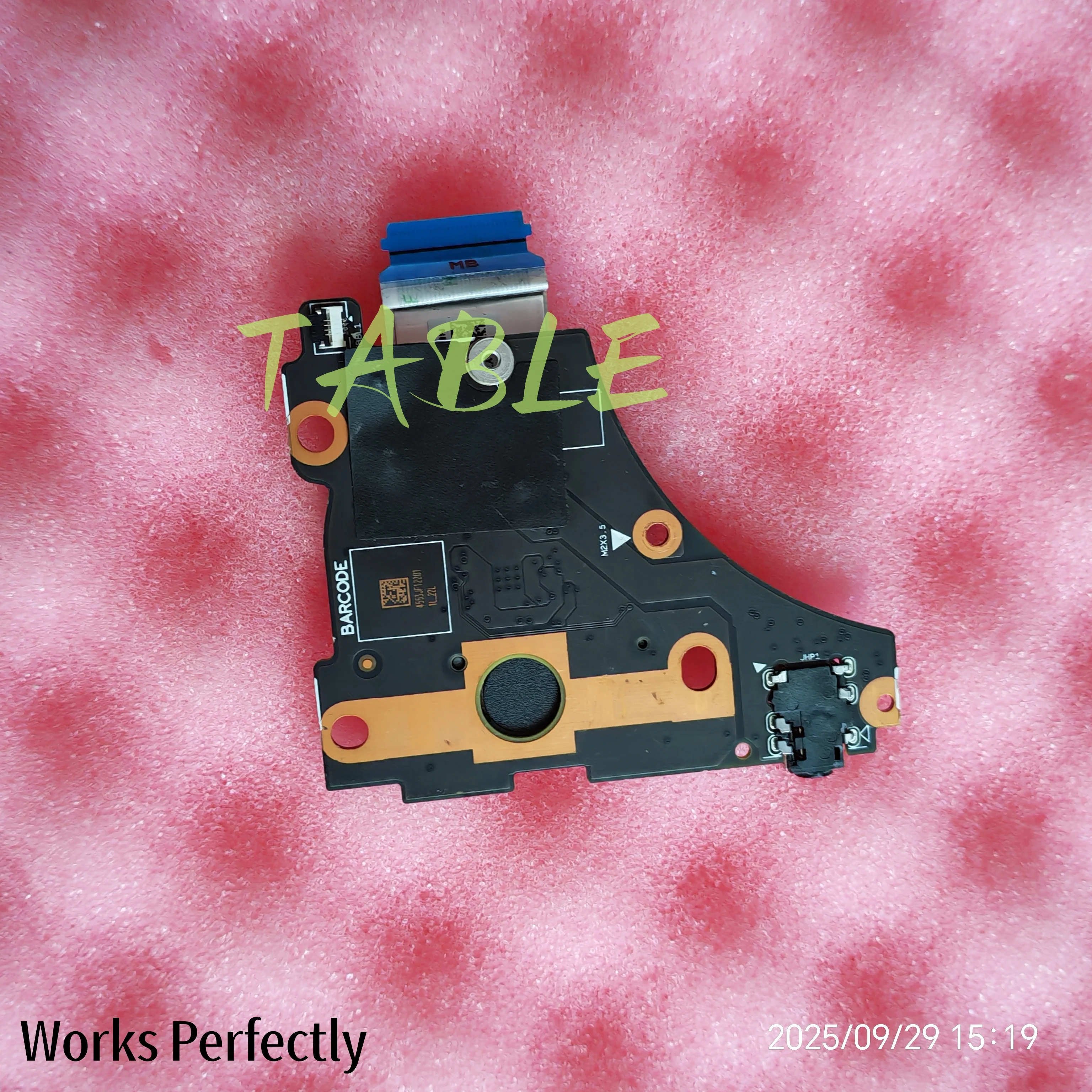 BH5070_A For Lenovo Legion S7-15ACH6 82K8 SD Card Reader Audio I/O Board W/ Cable 5C50S25217 I/O Boards- Video Audio USB IR DC T