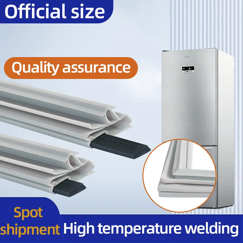8m Fridge Rubber Gasket Eco-Friendly Odorless Mildew Resistant Compressive Non-Deformable Magnetic Strip Multiple Styles