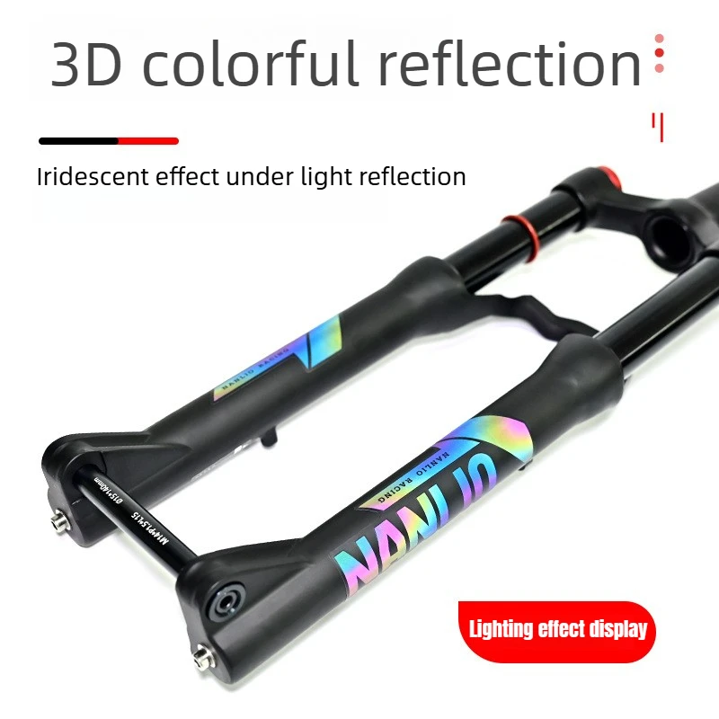 

Nanlio 20/24 Inch Mountain Bike Suspension Fork Shock Absorber for Youth Student Bikes Lightweight Lockout Quick Release