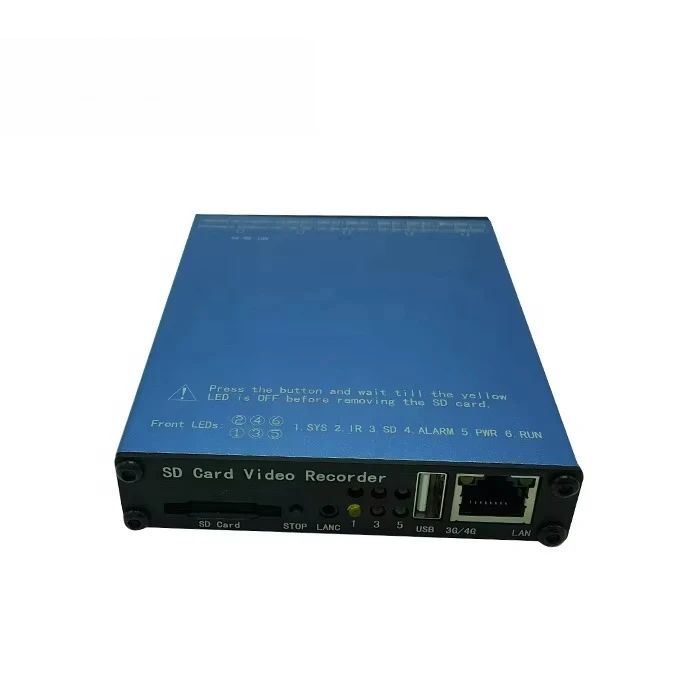 Top Quality Reliable 1080P AHD CVBS 4CH SD Mobile DVR Vehicle Recorder MDVR SDVR004