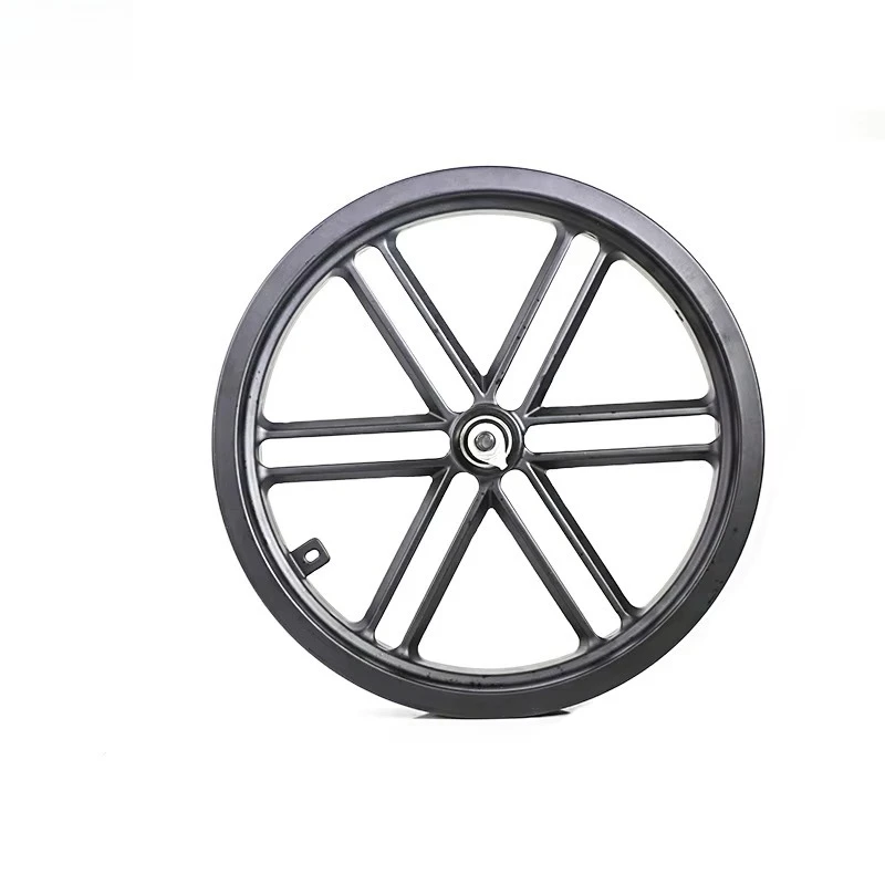 16 Inch Front Wheel Assembly for OUXI V8 Mini E-bike, Conversion Kit Replacement Controller Repair Spare Parts