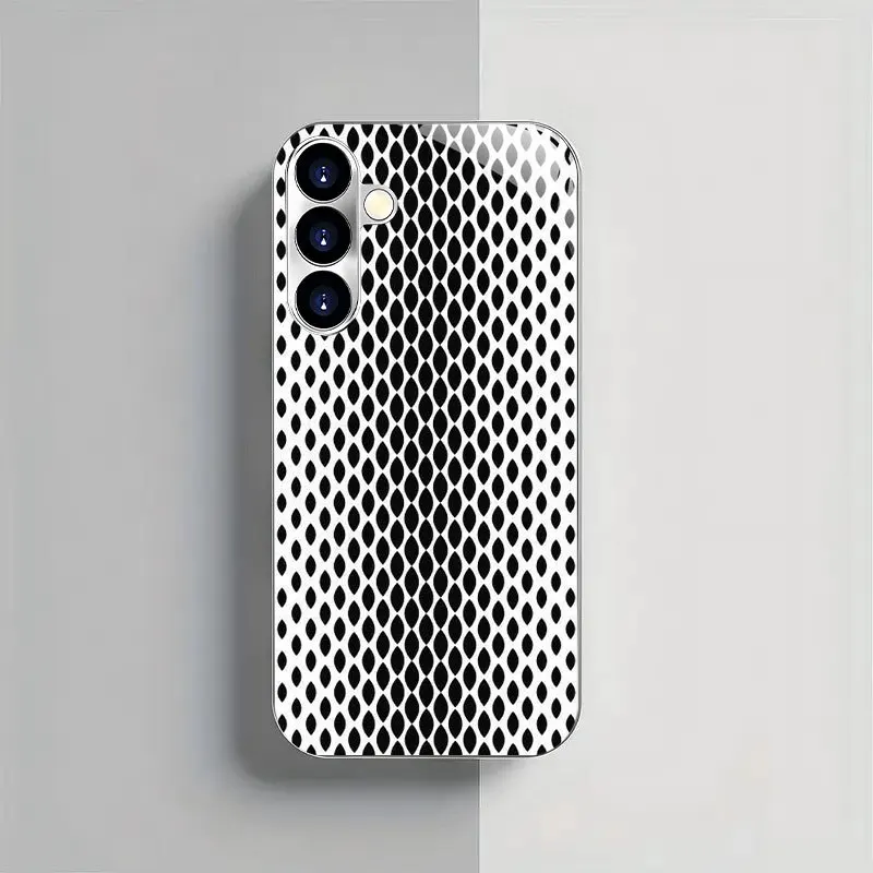 Funda de vidrio con patrón de diamante negro para Samsung Galaxy S26 S25 S24 S22 S21 S20 FE/Ultra/Plus, anti caídas 2