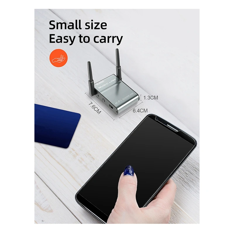 Aux 오디오 블루투스 리시버 무손실 오디오 어댑터, HIFI 자동차 내비게이션 통화, RCA 무선 레트로 스피커 5.0 B, 사용하기 쉬움