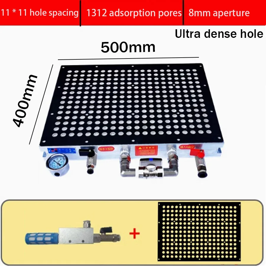 New type of close hole metal switch vacuum suction cup without sealing strip multi-point porous vacuum suction cup