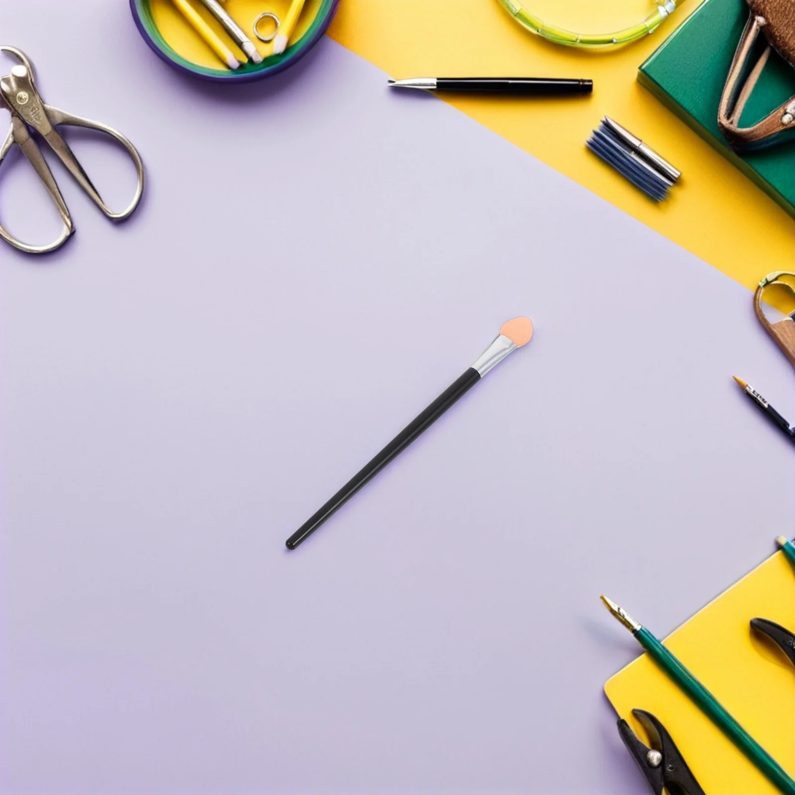 50 قطعة الإسفنج Daubers فرشاة ناعمة تطبيقها الحبر مزج الحرفية الفن الإسفنج DIY بها بنفسك مشاريع أداة تفصيل دقيقة