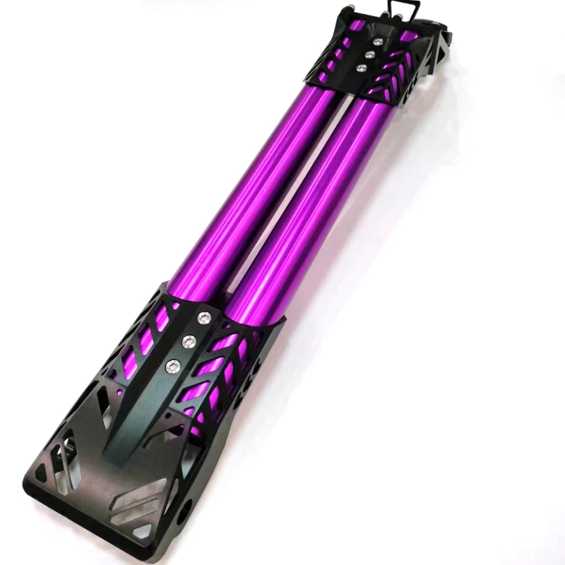 purple Carbon Handlepole Custom CNC aluminum super light jet ski Handle Pole assembly parts