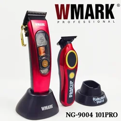 Professioneller 10000 U/min WMARK NG-9004 BRDCLIP 101PRO Haarschneider DLC Blade High Motor Salon Elektrischer Haarschneider für Herrenfriseur