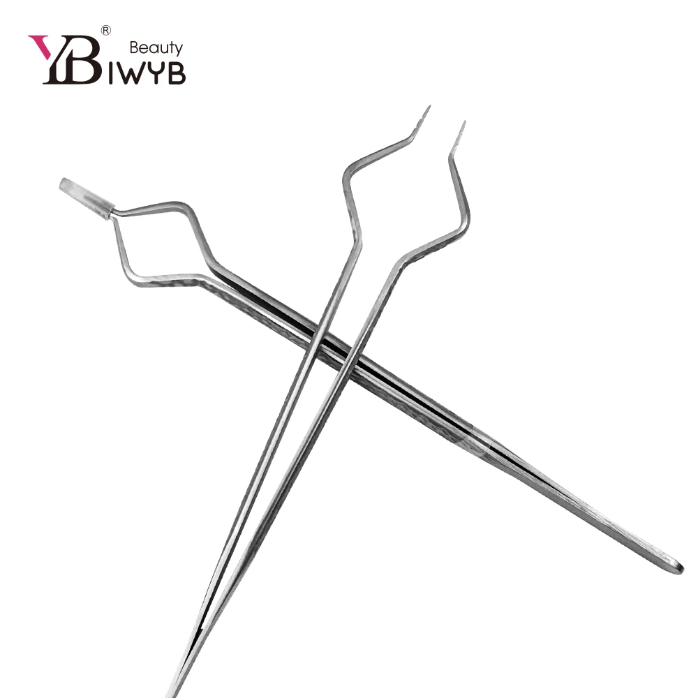 New style grafting eyelash tweezersstainless steel high precision hairseparation tweezers