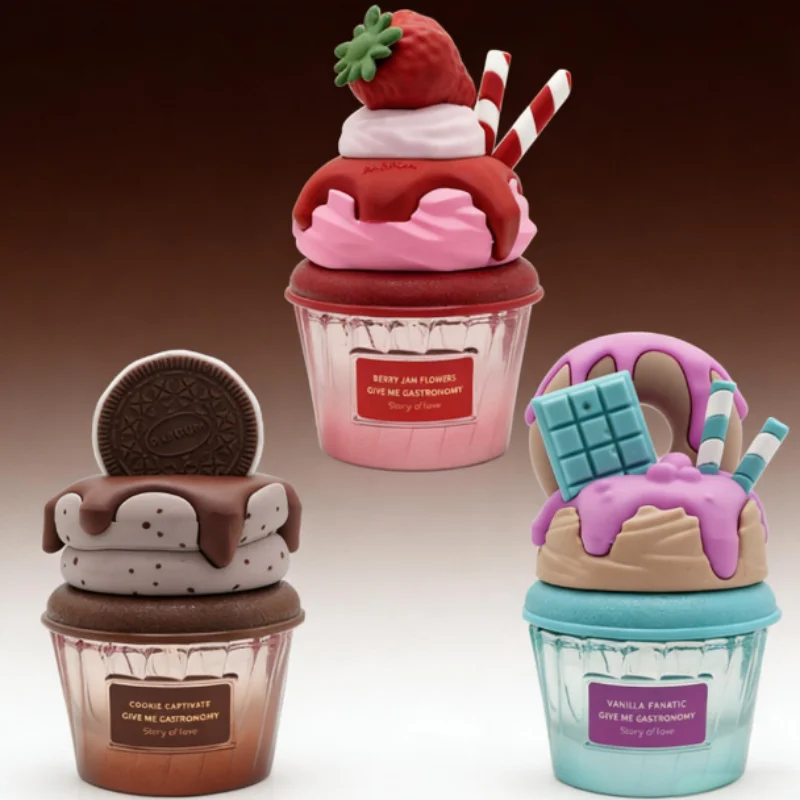 

Arab Ice Cream Perfume Gourmet Vanilla Perfume Sweet Cookie Chocolate Strawberry Women Scent Longlasting Luxury Eau De Toilette