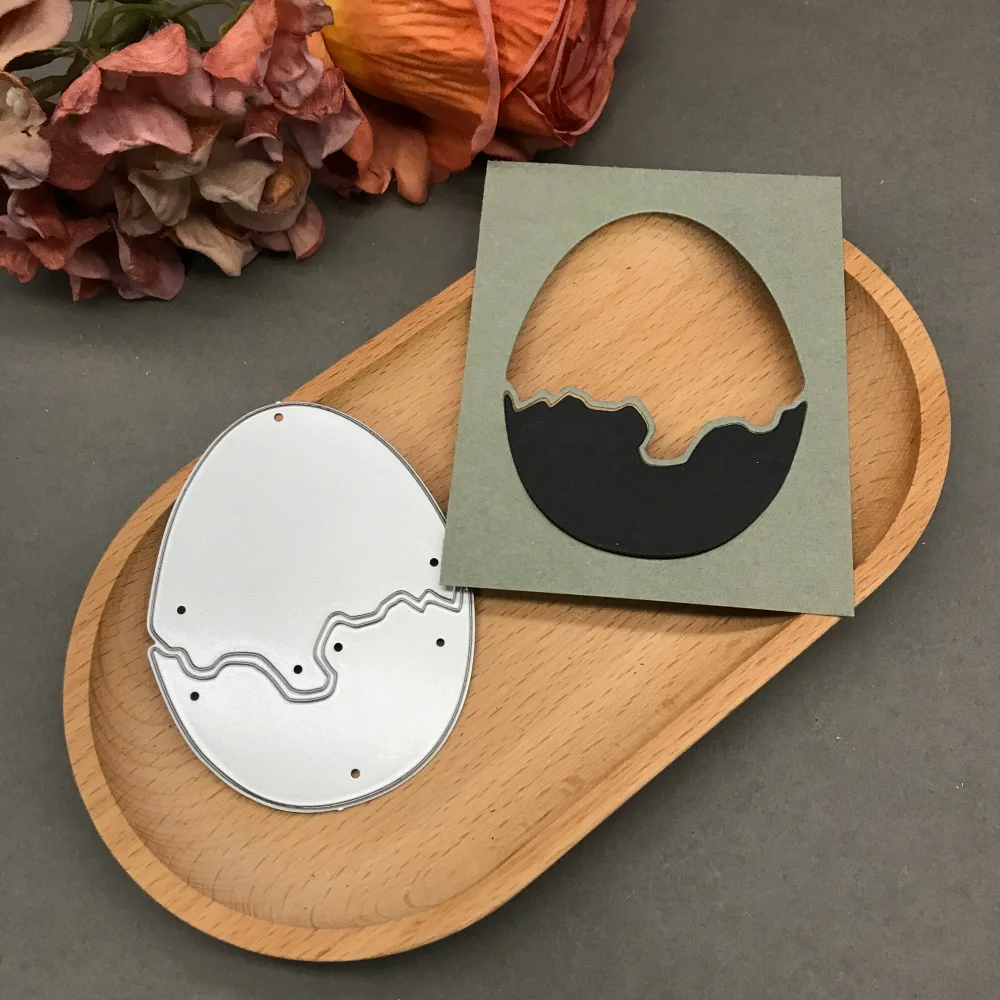 

1pcs metal cutting dies cut die mold Cracked eggs Scrapbook paper craft blade punch stencils dies