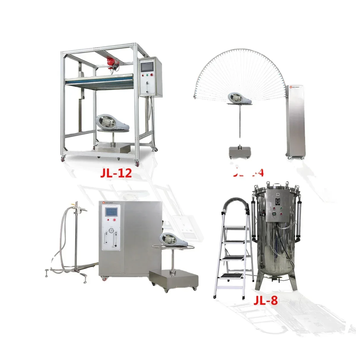 JL-34 rain test and waterproof test equipment ip testing equipment to do IPX3 and IPX4 measurement of LED lighting products