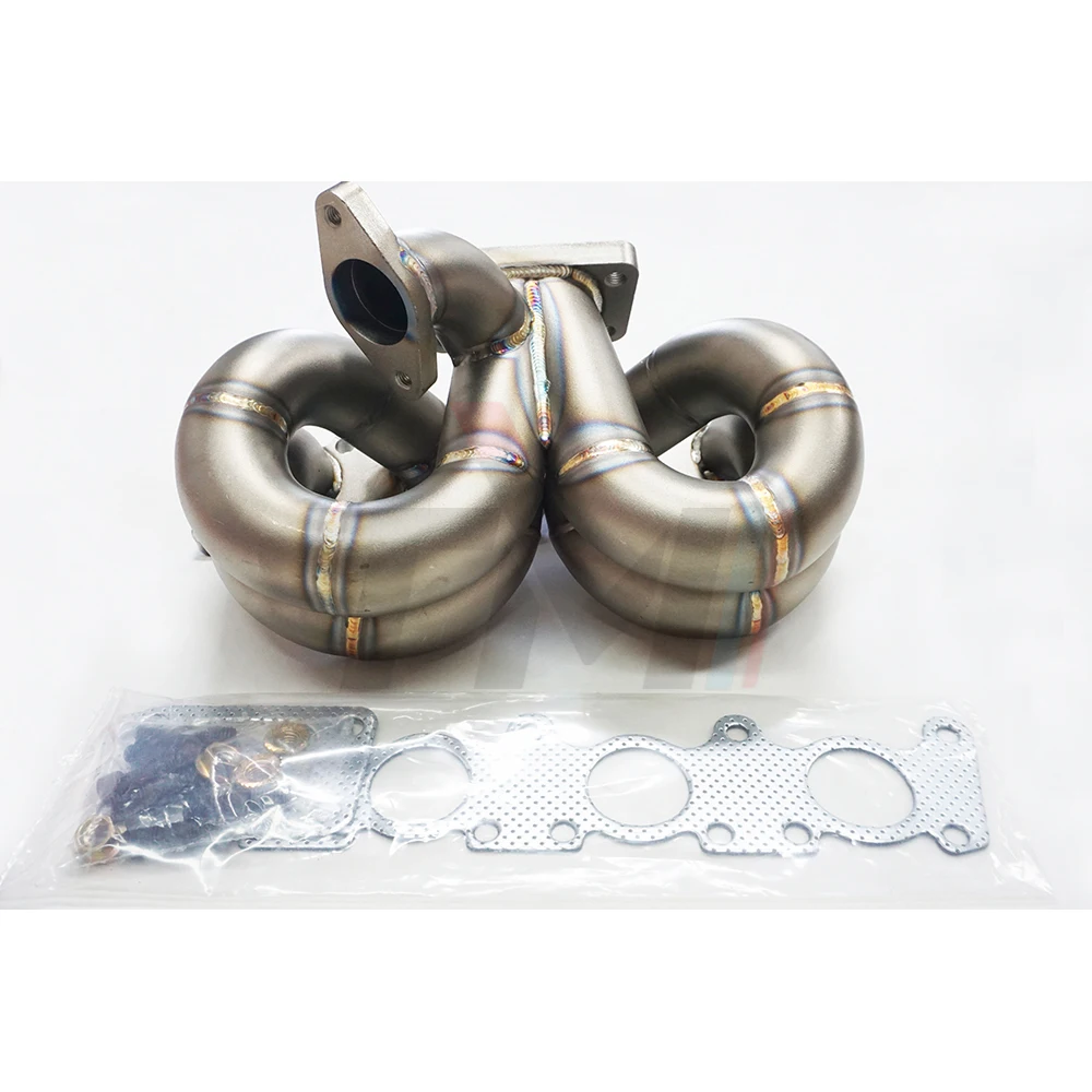 TM performance Stainless Steel 304 3.0mm Steam Pipe Turbo Manifold For AU DI A4 1.8L GO LF GTI FWD 1999-2004