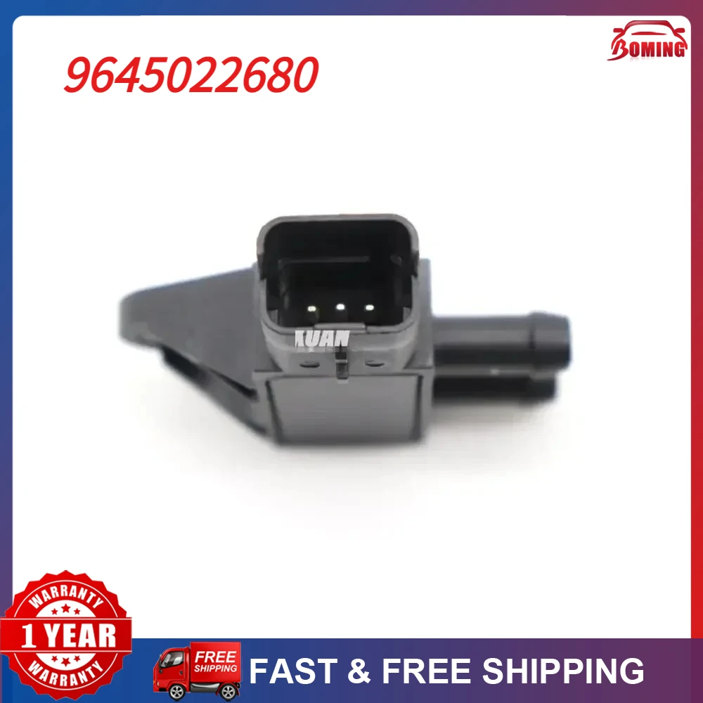 SENSOR DE PRESSÃO DIFERENCIAL DE EXAUSTÃO EGR DPF PARA CITROEN BERLINGO C2 C3 C4 C5 C6 C8 DS3 DS4 JUMPY XSARA PICASSO 9645022680
