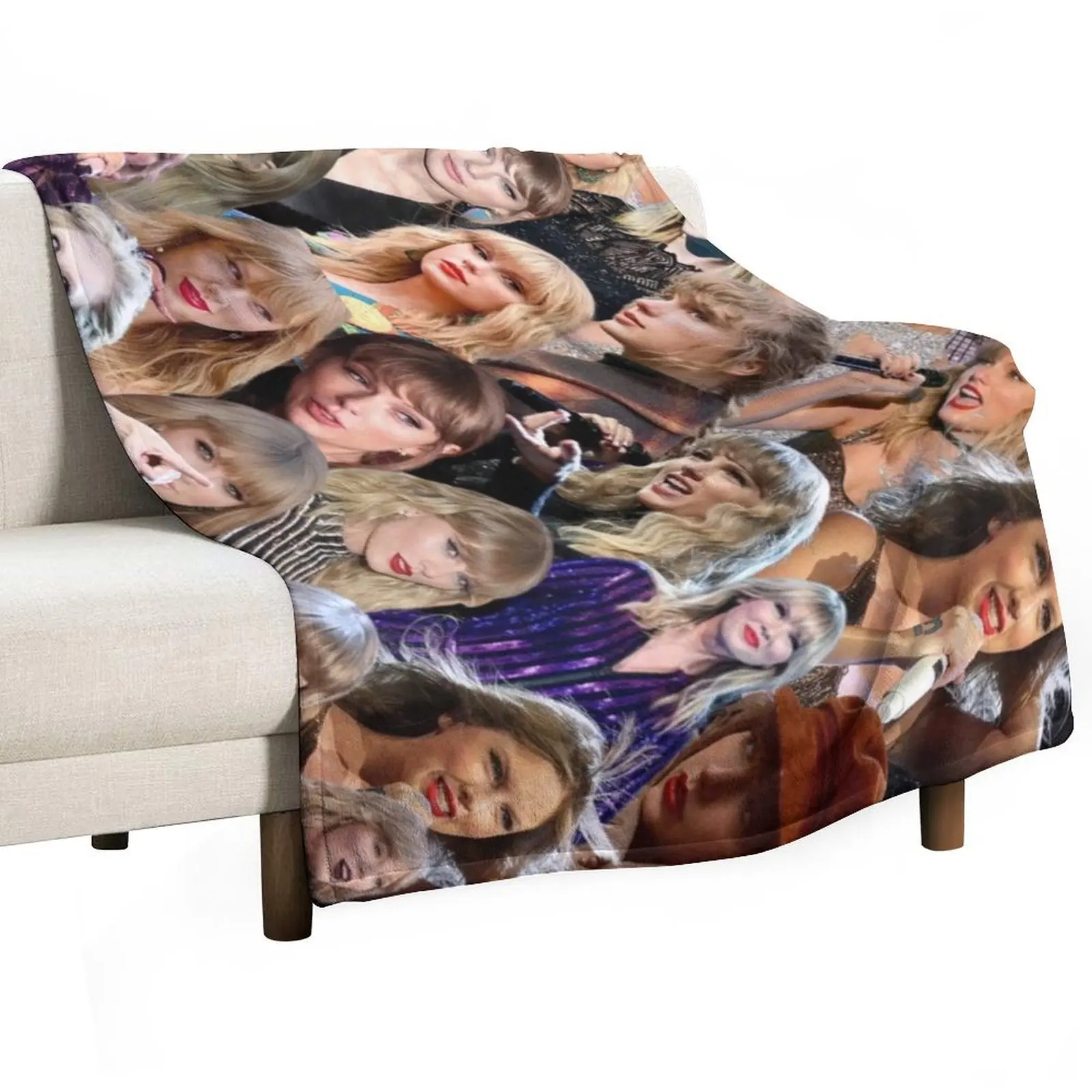 

taylor photo collage Throw Blanket Kid'S warm for winter cosplay anime Blankets