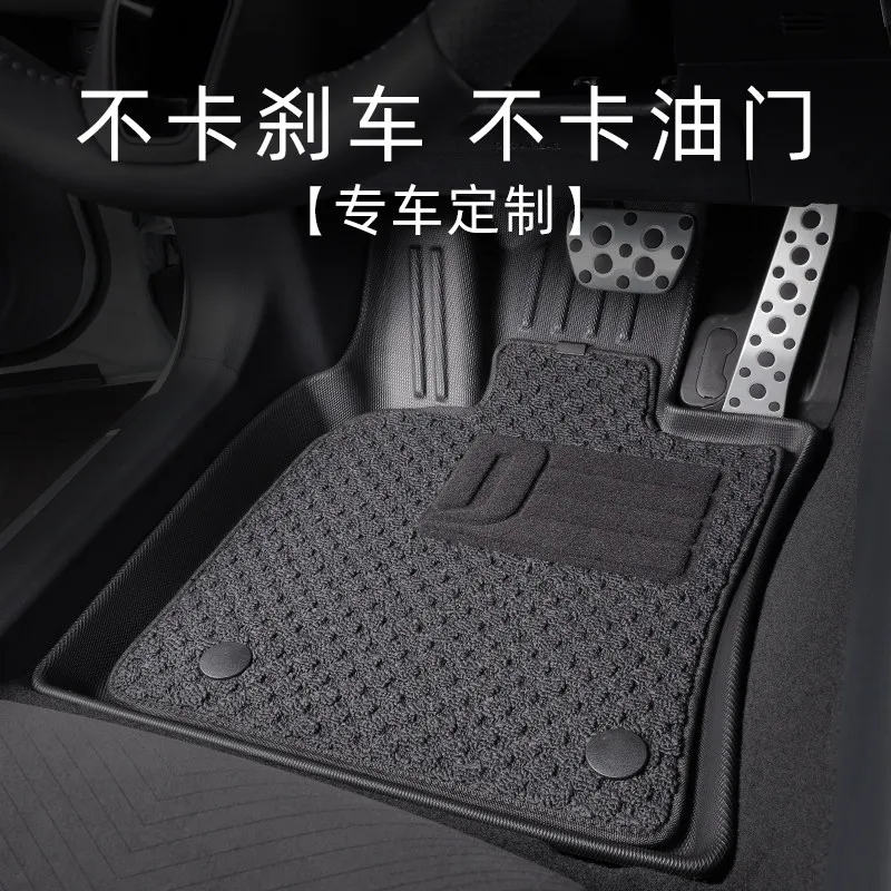 Car Floor Mats For Mercedes-Benz C-class Coupe Series C260l C200l C180 C200 C260 TPE Waterproof Wear-resistant Foot Carpets