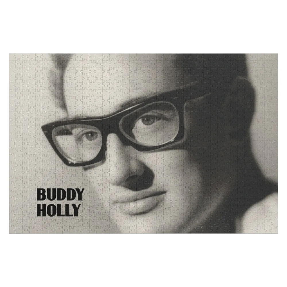 Buddy Holly Jigsaw Puzzle Wooden Boxes Custom Child Gift Personalized Photo Gift Customized Kids Gift Puzzle