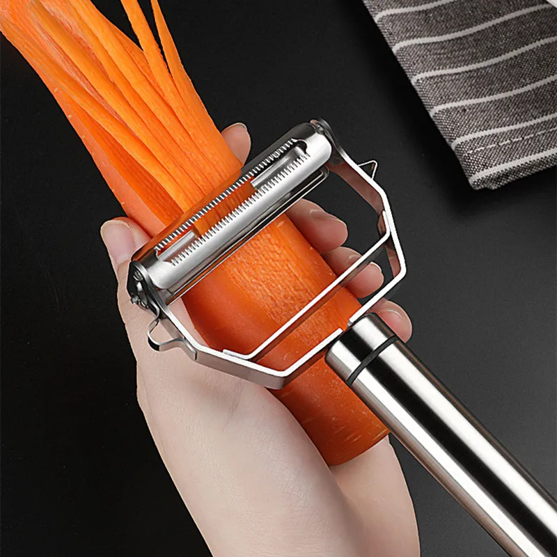 

Peeler Vegetable Cutter Multi-function Slicer Grater 304Stainless Steel Fruit Potato Cucumber Sharp Not Rust Kitchen Accessories