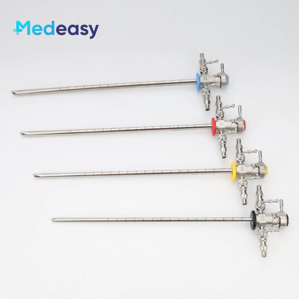 Urology Cystoscopy Sheath and Obturator, Cystoscope Outer Sheath & Obturator for 4mmx402mm Cystoscope