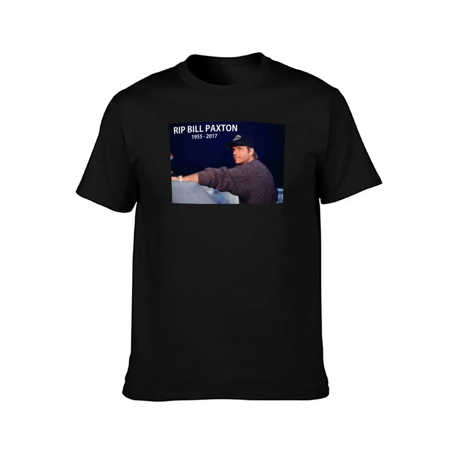 Bill Paxton 1955-2017 T-Shirt Summer Casual Cotton Tee Oversized Streetwear Tops Vintage Graphic Print Unisex Men Women