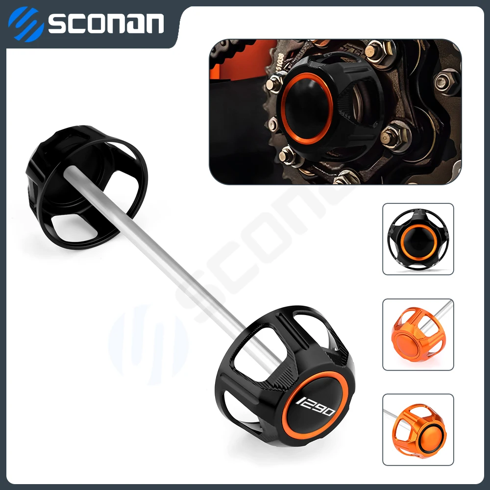 

For KTM 1290SUPERDUKE 1290 SuperDuke R / EVO 1290 Super Duke GT Motorcycle CNC Aluminum Accessories Rear Wheel Axle Protector