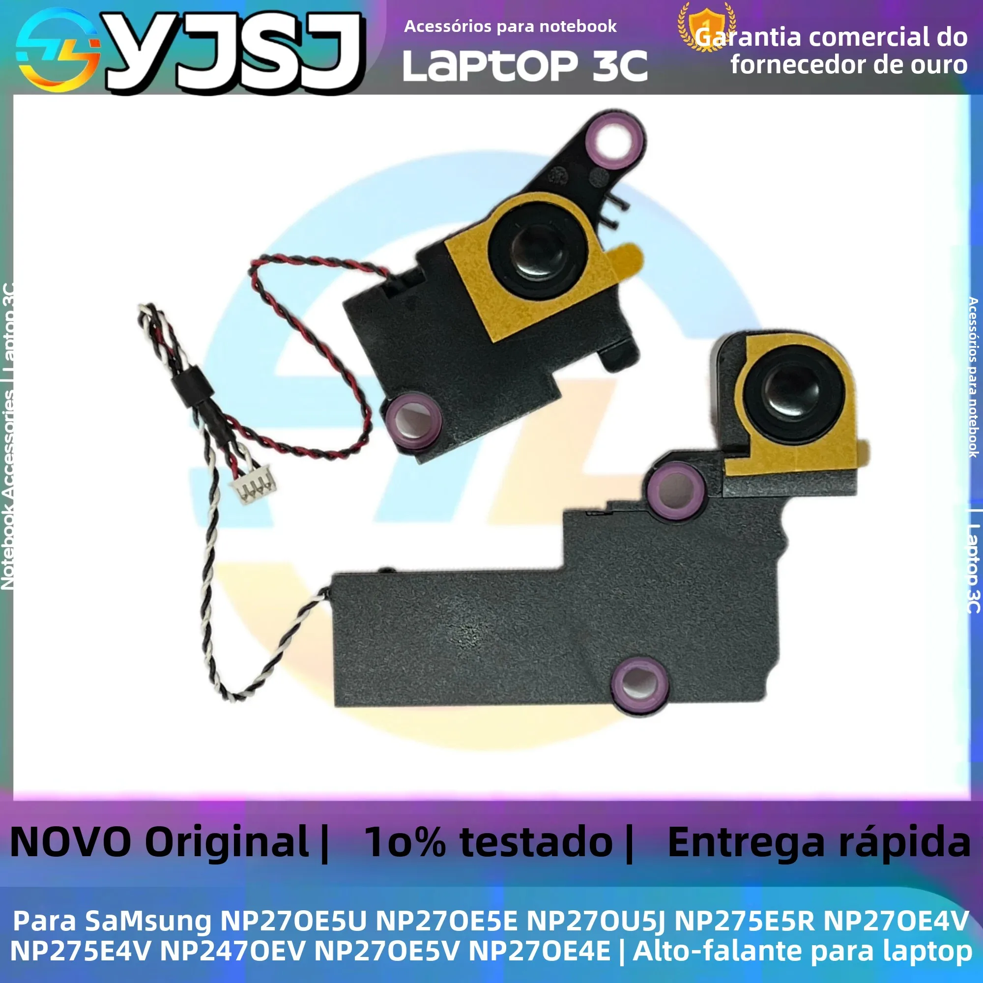 Genuíno novo alto-falante original do portátil para samsung np300e5e np300e5v np275e5e np270e5e np270e5v np270e5j np270e4v np270e4c 275e4v