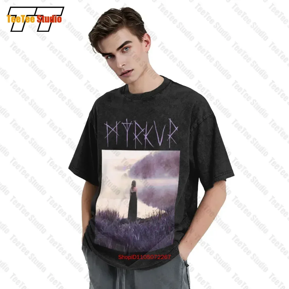 Myrkur Fog Vintage Oversized T-Shirt ZWVT