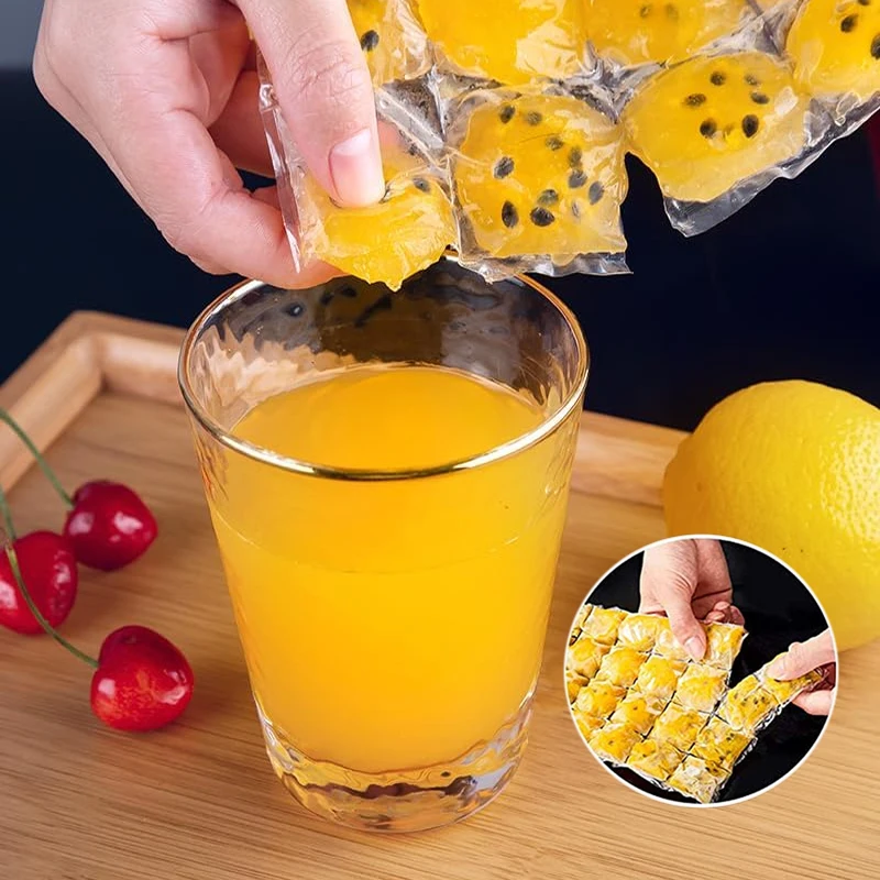 Bolsa de cubitos de hielo de congelación autosellada desechable, moldes de fácil liberación, cubitos de hielo de whisky de cóctel, bolsa enfriadora