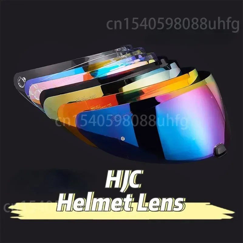 HJ-31 Motorcycle Full Face Helmet Visor Lens Case for HJC I70 I10 Anti-UV Dustproof Lens Accessories Visor 9 Color Available