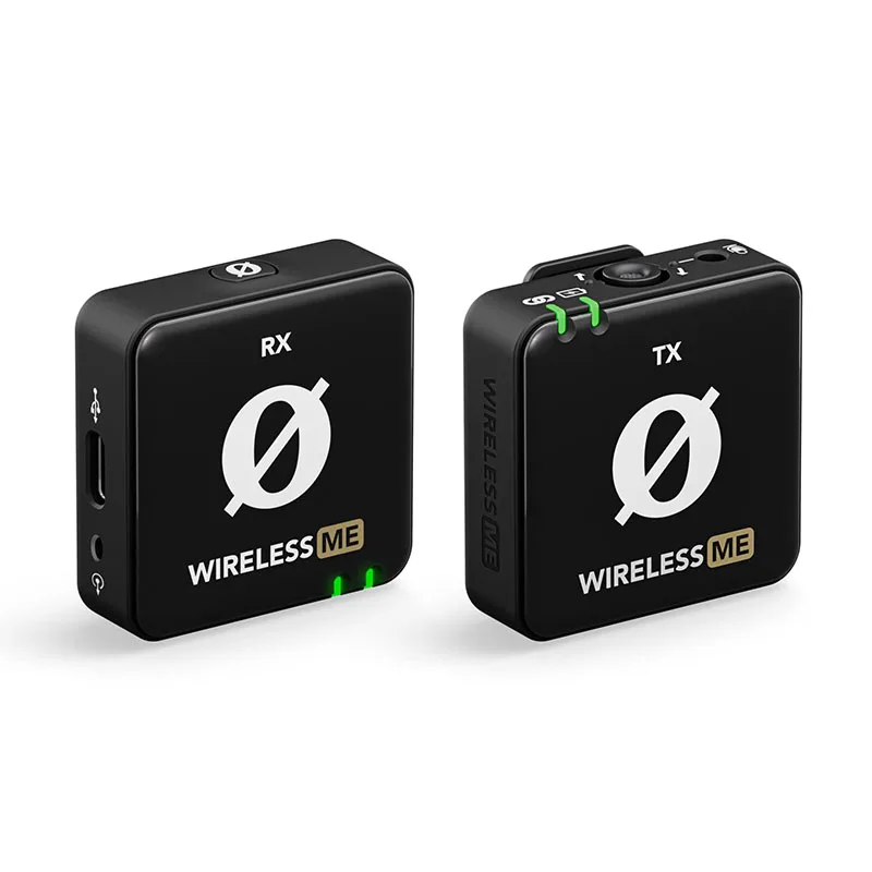 Wireless Lapel Microphone Rode Wireless ME Lavalier Mic Noise Reduction for Live Interview Mobile Phone Recording/DSLR Cameras