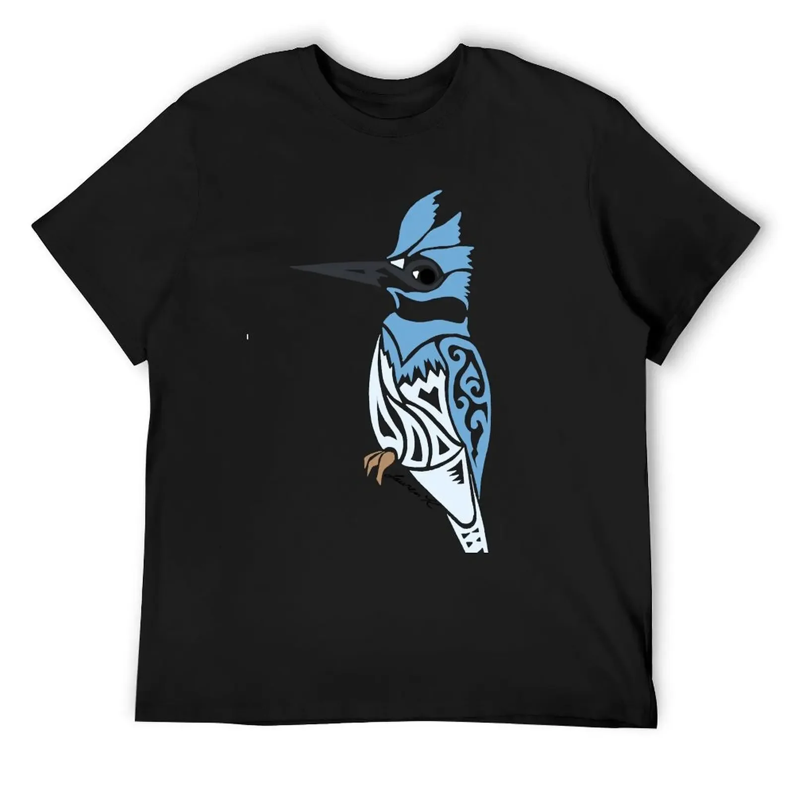 Belted KingFisher Colored T-Shirt cute clothes plain essential t shirt shirts graphic tee men