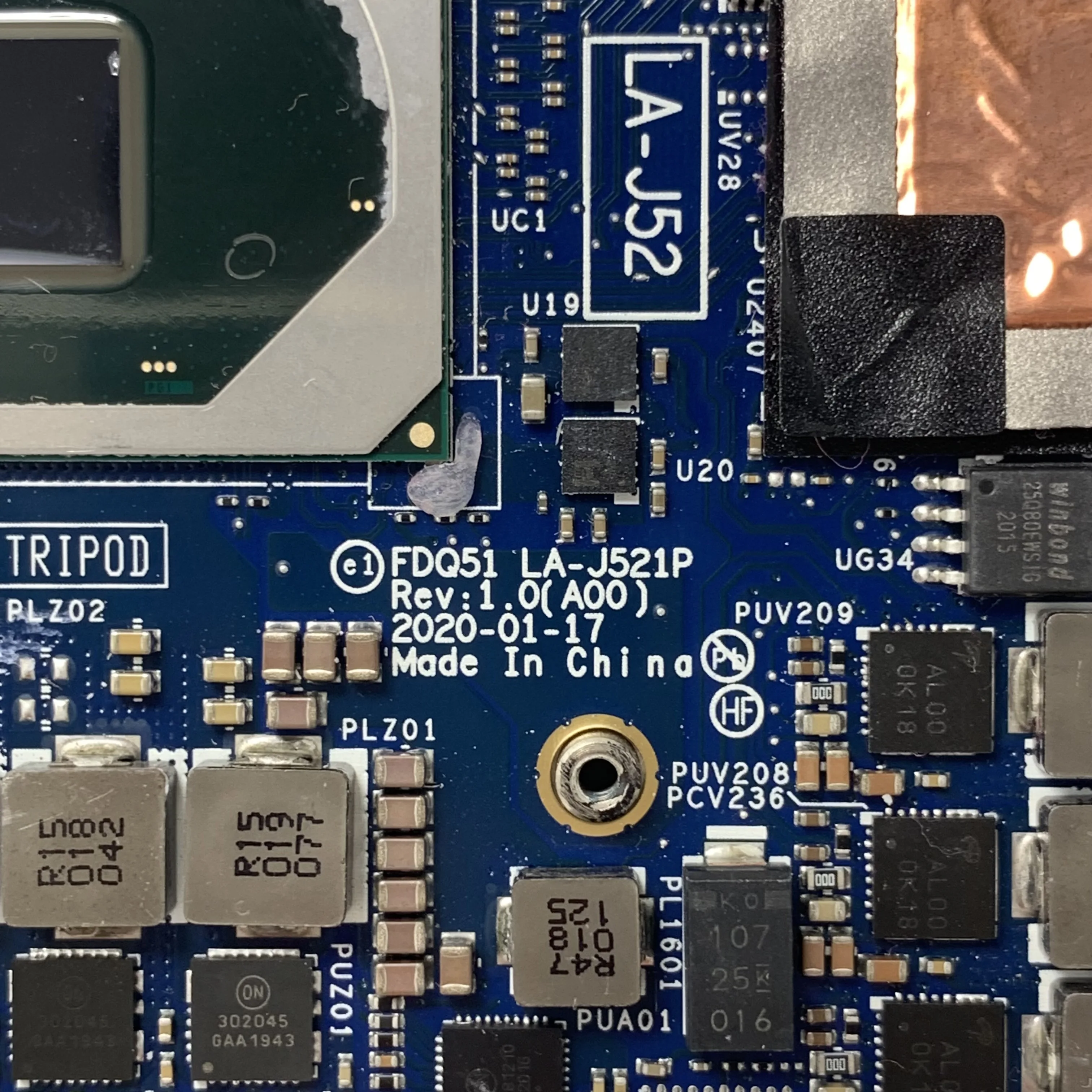 

0JKNDC JKNDC CN-0JKNDC For DELL M17 R3 Laptop Motherboard FDQ51 LA-J521P W/SRH8Q I7-10750H CPU N18E-G1-B-KC-A1 RTX2060 100% Test