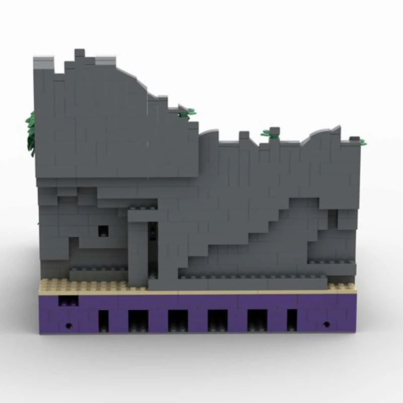 City Street View Model MOC Building Bricks Medieval Castle Shore Modular Technology Children Holiday Gifts Assemble Toys Suit