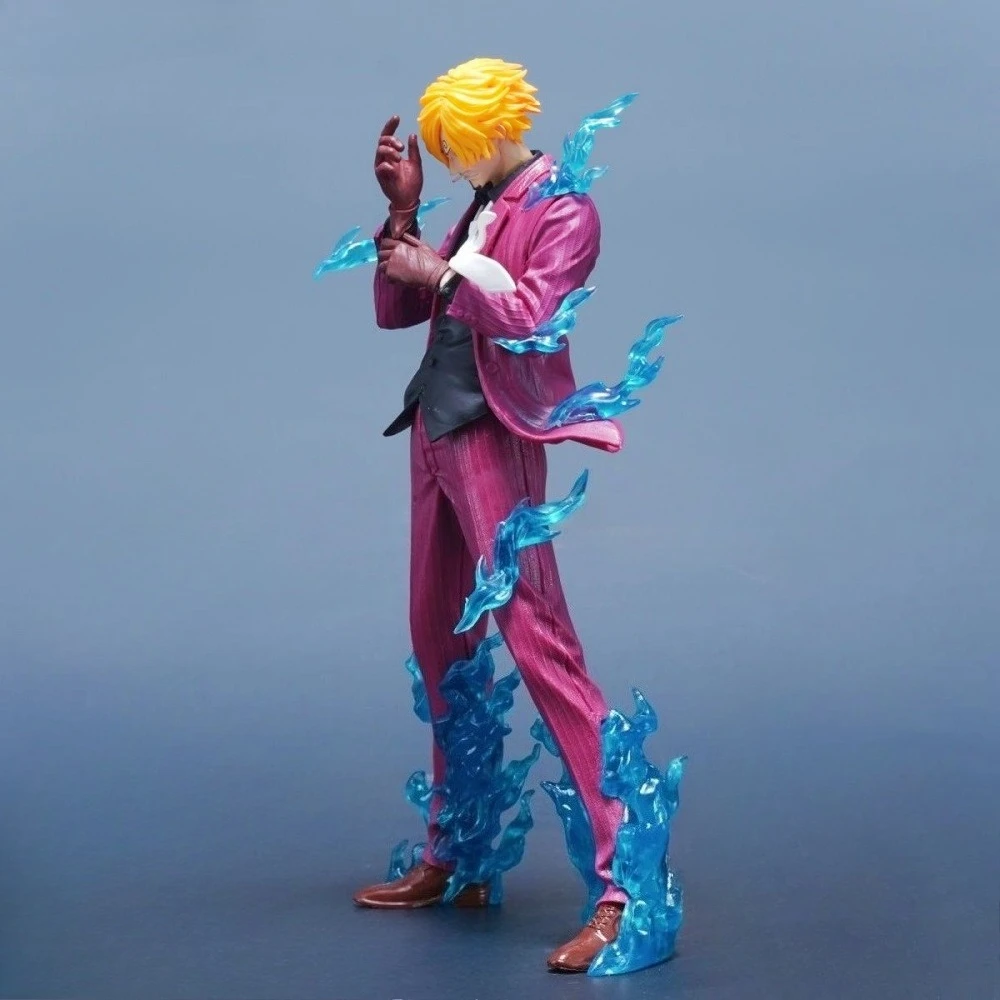 24 cm/9,45 pouces Anime une pièce Figure Sanji figurines d'action Pvc Statue bureau ornement Collection modèle jouets cadeaux