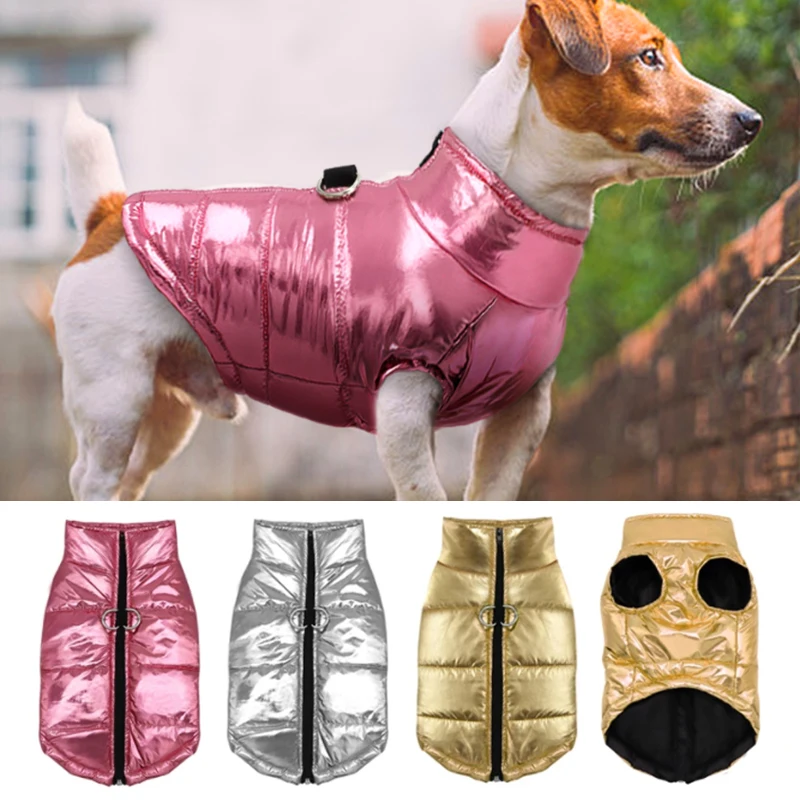 Waterproof Dog Clothes Jacket Winter Warm Small Dog Pet Coat Puppy Vest Clothing For Small Medium Dogs Chihuahua Bulldog Pug