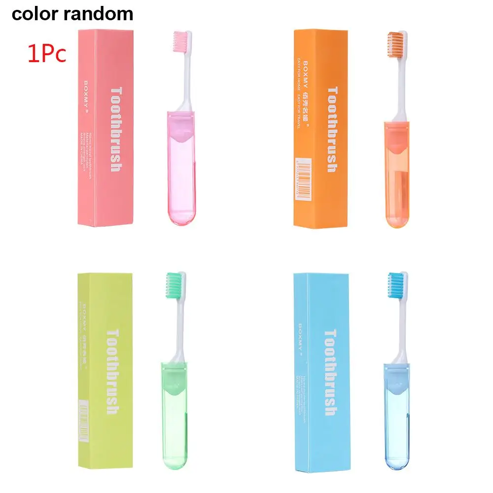 

Hygiene Portable Travel Camping Oral Cleaning Folding Toothbrush Outdoor Tooth Brush Business Trip