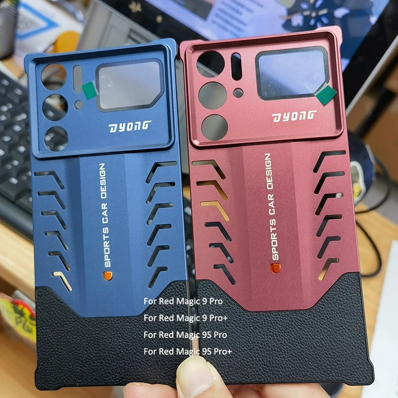 Case For Red Magic 9S Pro Plus Case Aluminum Alloy Heat Dissipation Cooling Metal Bumper For Nubia RedMagic 9 Pro Back Cover