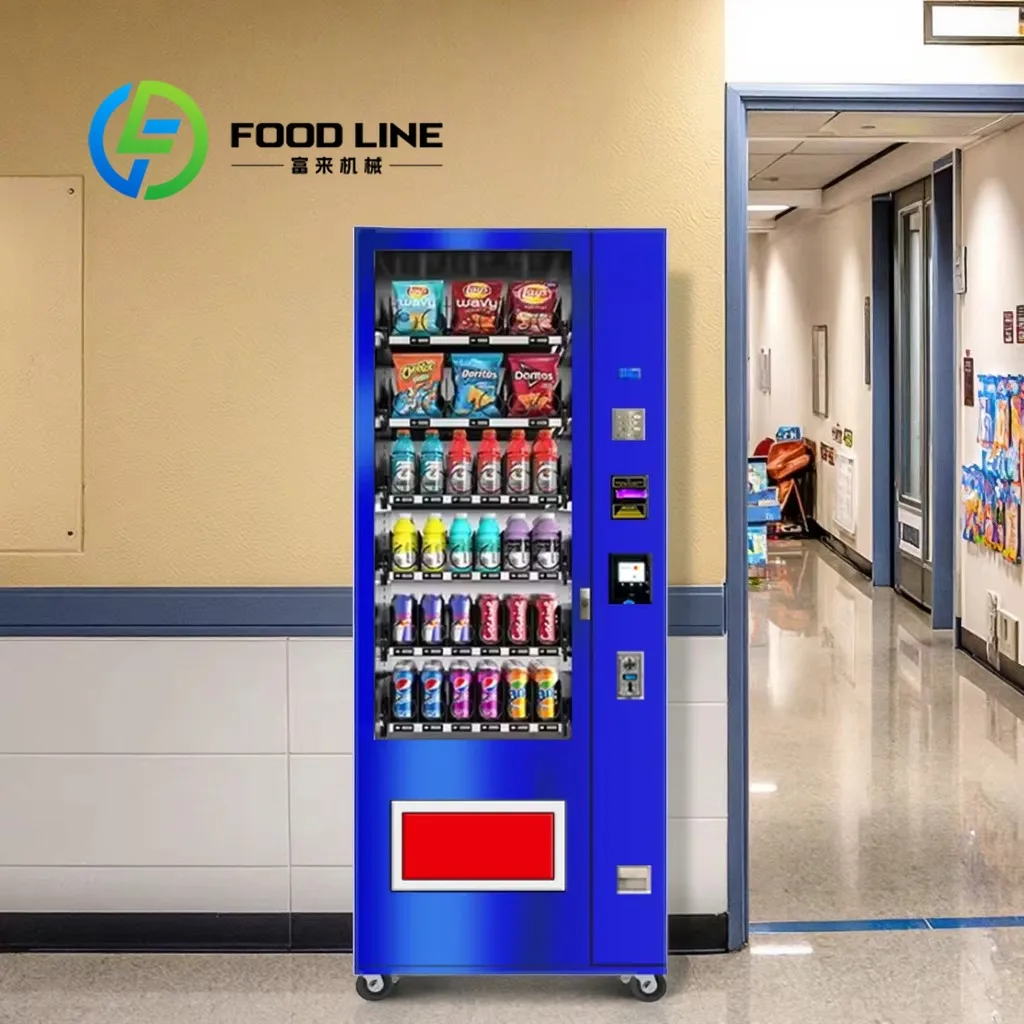 

Небольшой автоматический торговый автомат для отопления и охлаждения закусок для офиса с функцией SDK