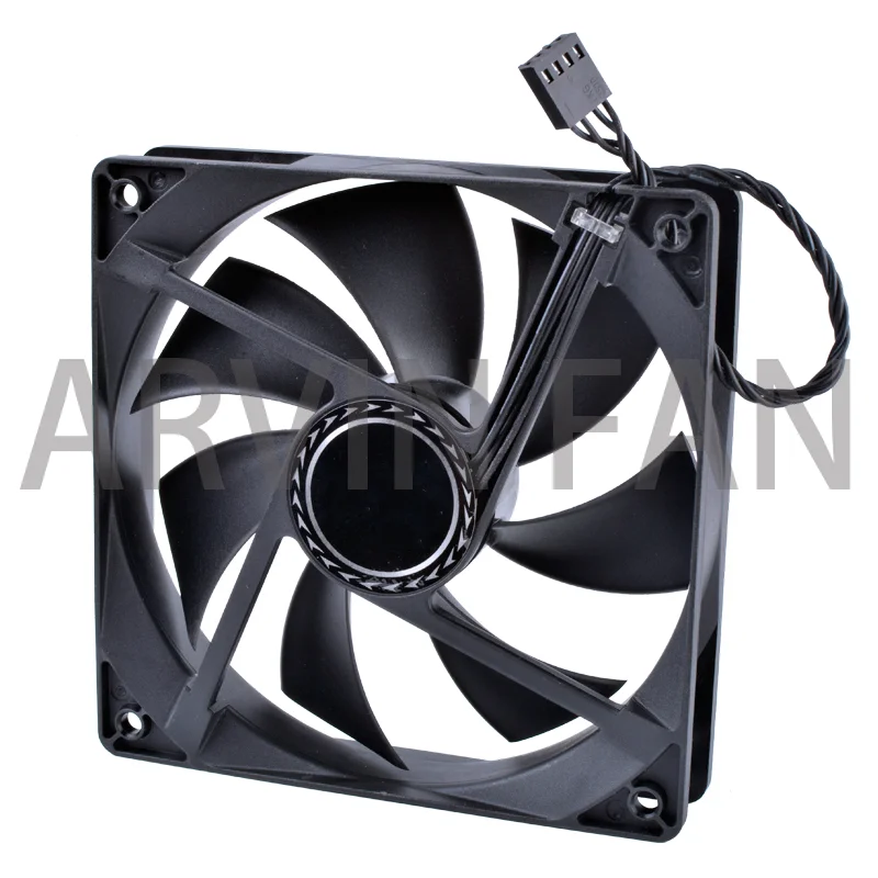 COOLING REVOLUTION 120mm Fan 12025 12V Computer CPU Cooler Fan 4-wire 4pin PWM Large Air Volume Silent Cooling Fan