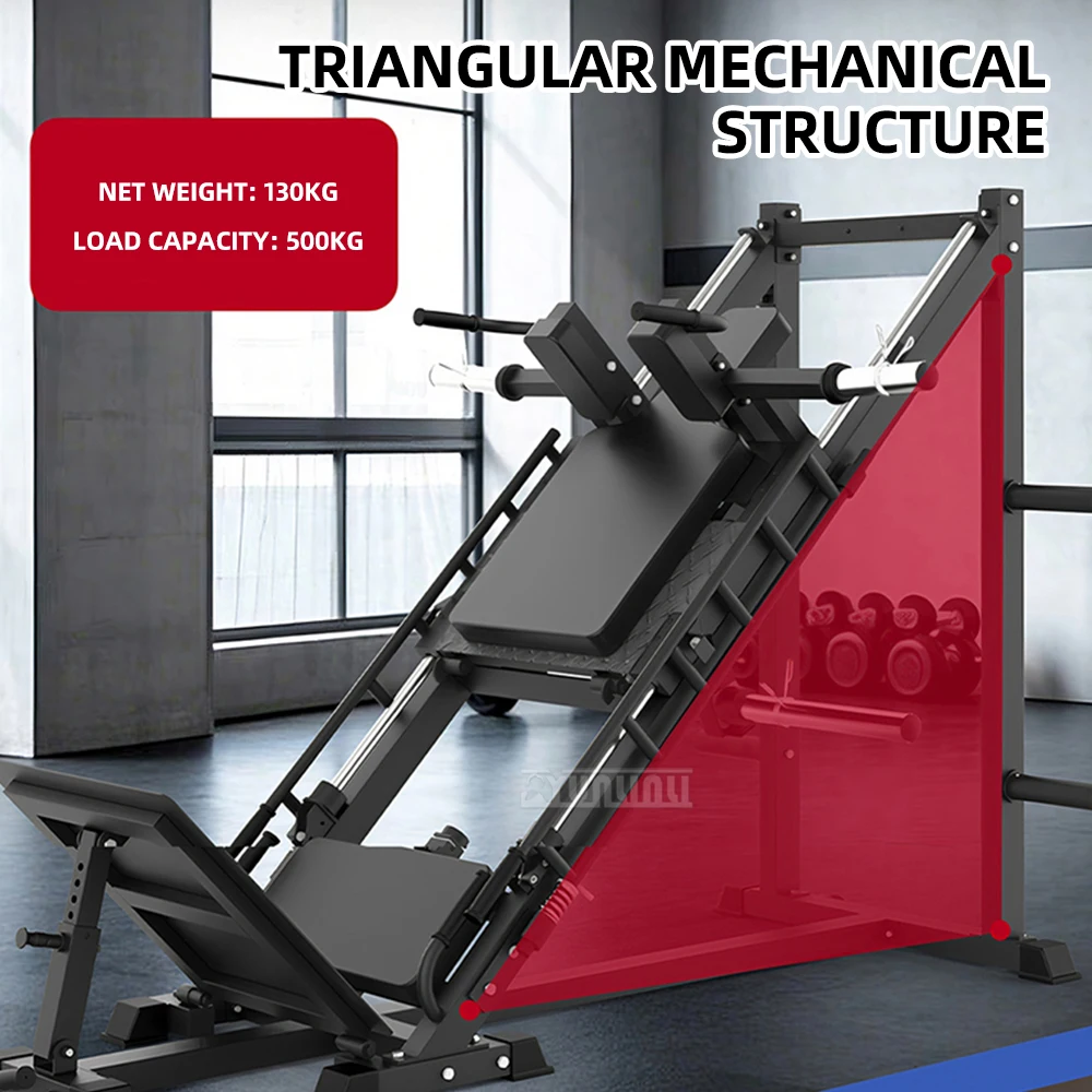 Yunlin Li Inverted pedal machine 45 degree squat machine fitness equipment