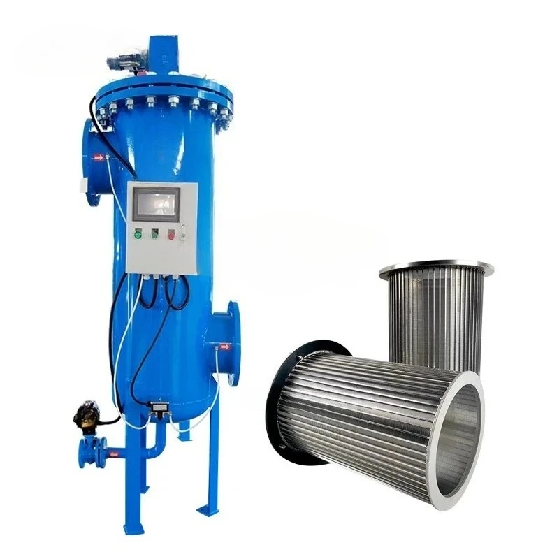 High Temperature 304 316 Stainless Steel Filter Fully Automatic Self-cleaning 220V