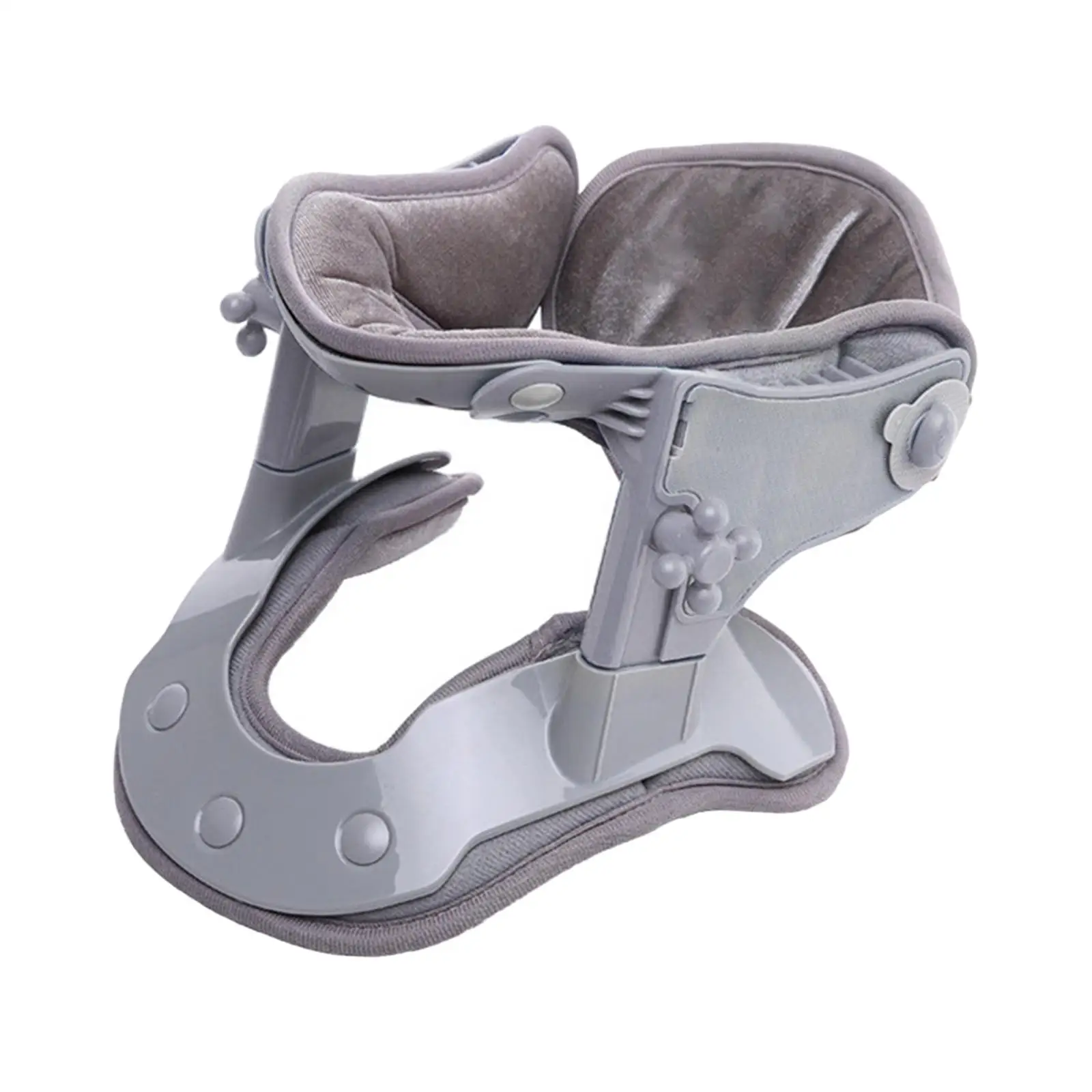 Cervical Neck Traction Device with 3 Temperature Levels Shoulder Relaxing