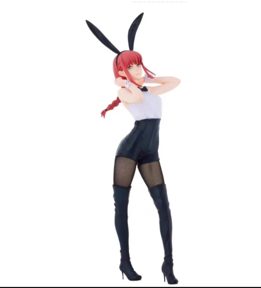 No box 2024 promotional price  Japanese original anime figure Makima bunny ver action figure collectible model toys for boys