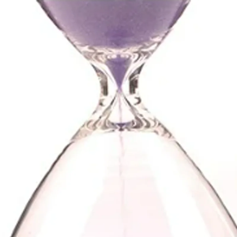 Sablier en verre d\'apprentissage, horloge de sable créative, maison moderne, plus récent, décoration d\'art de sablier, artisanat, cadeaux de