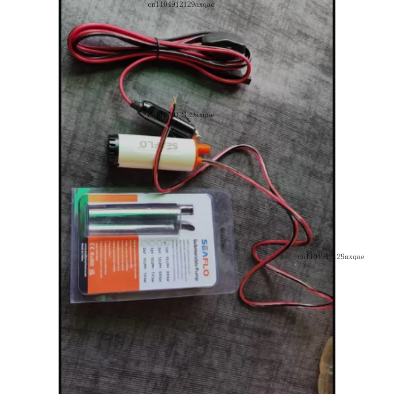 Water PumpCompact & Efficient DC Submersible Pump 12V DC 21L/min High-Flow RV & Car Mounted Submersible