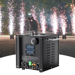 New Waterproof 700W Cold Spark Machine Cold Fireworks DMX512 Remote Control For Party Wedding Disco Performance Bar Event Dance