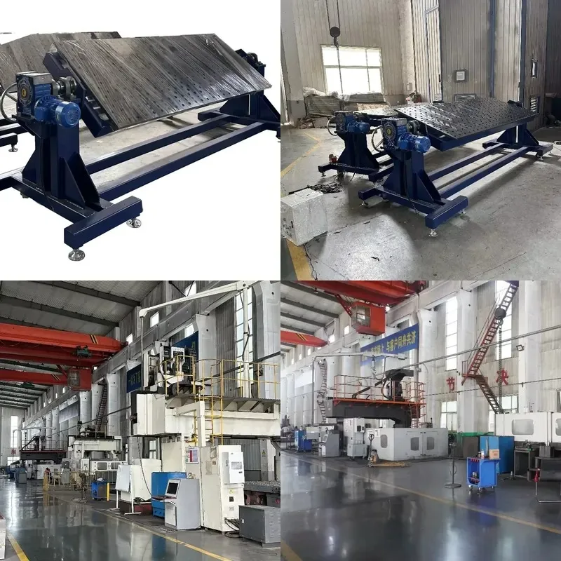 Impact Resistant Welding Table Smooth Tough Rotating 3D High Quality Steel