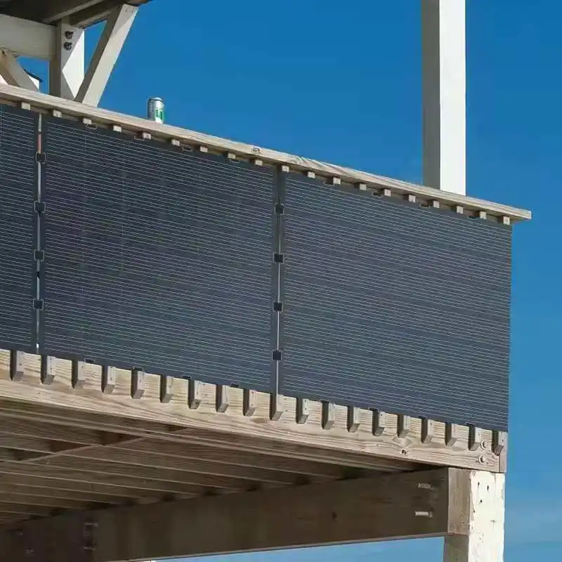 200W Flexible Solar Panel Flat Condo Apartment Balcony Home Balcony On Grid PV System Flexible Solar Panel Easy Install