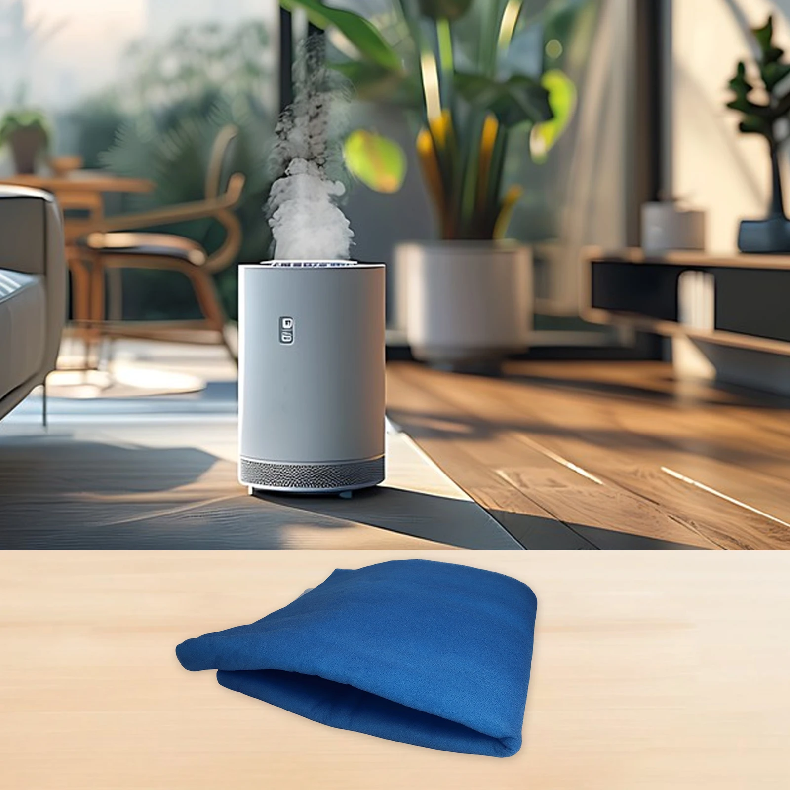 

Воздушный фильтр из полиэфирного волокна 1x1 м 20 мм для распылителей и систем кондиционирования воздуха в мастерской с эффективной фильтрацией