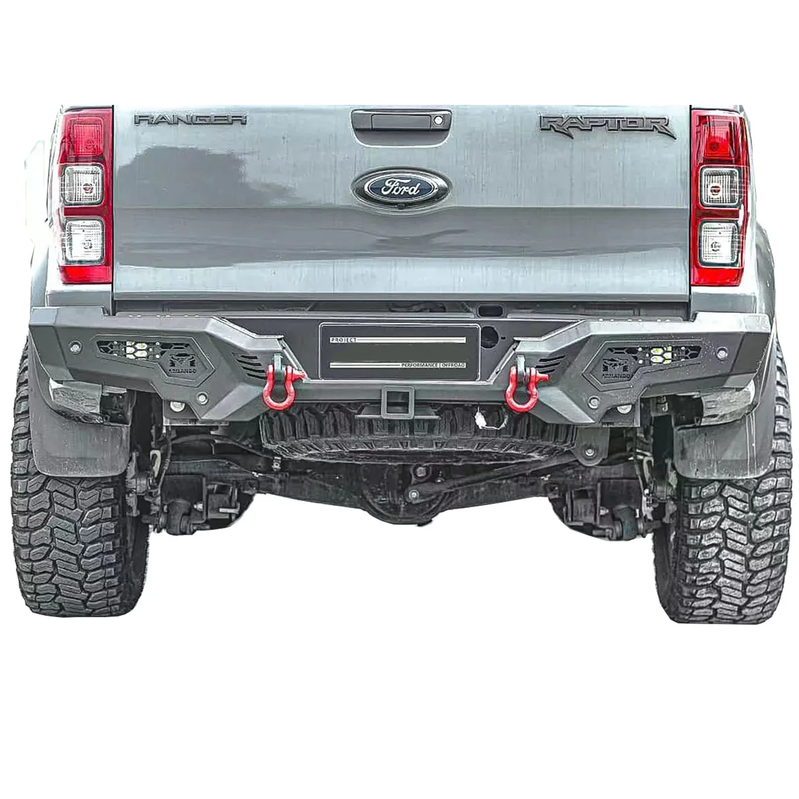 Car Front Rear Bumper Auto Front Rear Bumper for Hix Ford Ranger Raptor  NP300 Dmax Triton OEM Customized Design